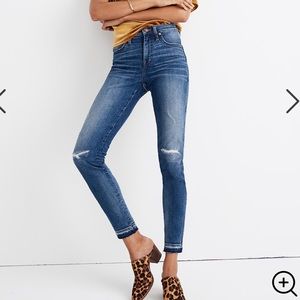 Madewell 9” Skinny Jeans